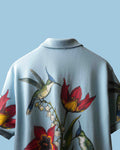Aqua Aviary Polo T-Shirt