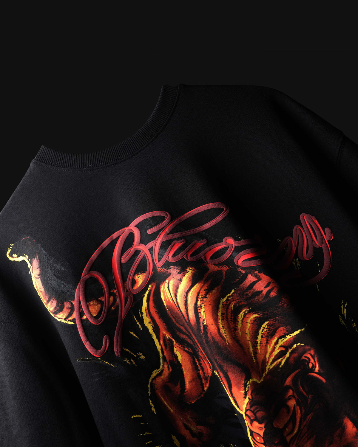 Black Tiger Fury T-Shirt