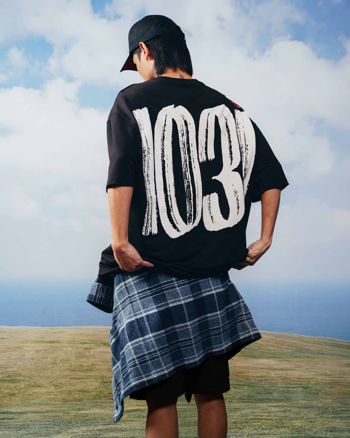 Black BG Star T-Shirt