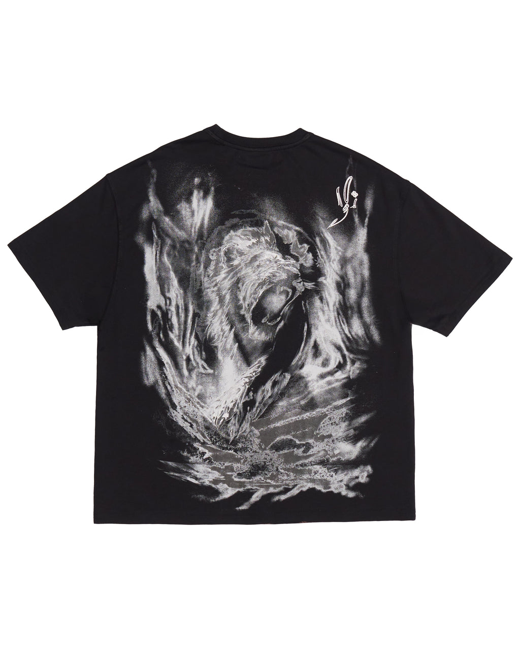 Black Wash Mane Fury T-Shirt
