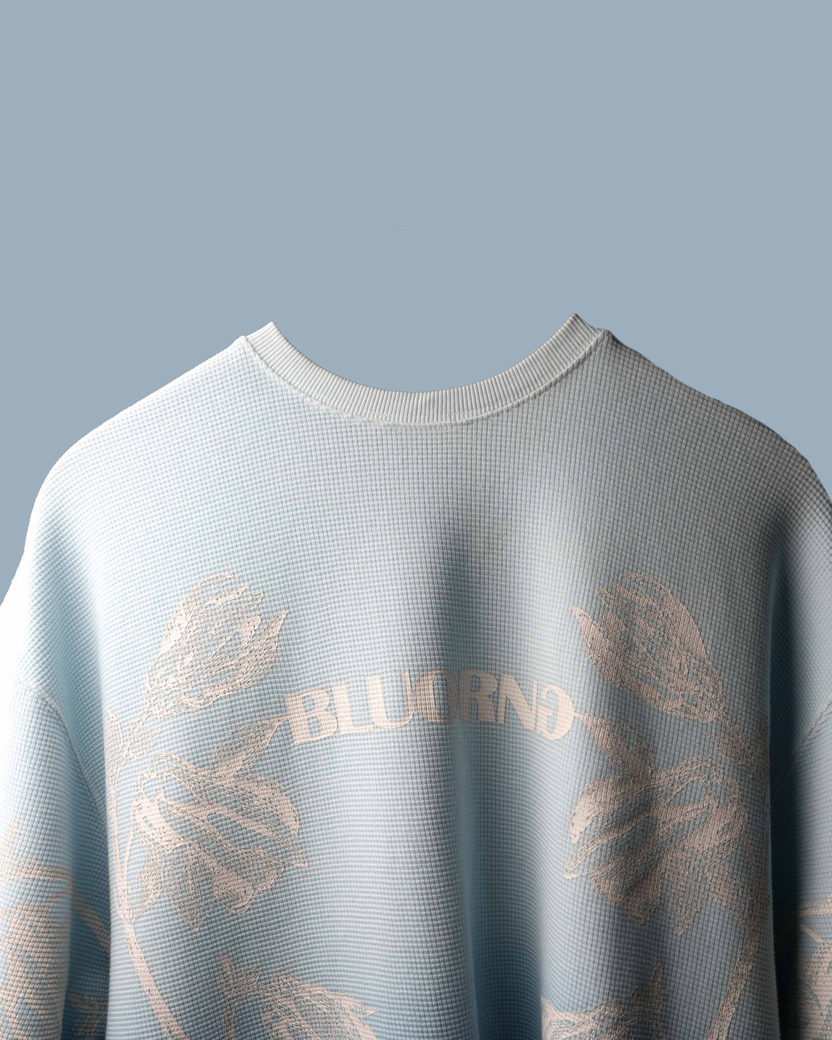 Blu Ombre Floral T-Shirt