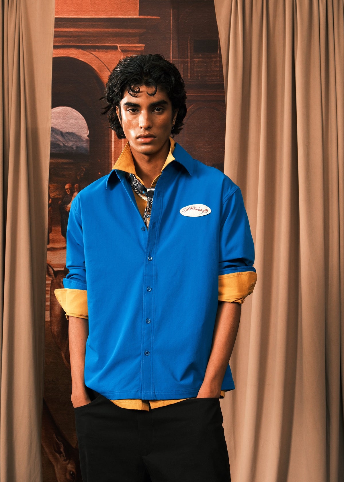 Blue Aster Shirt