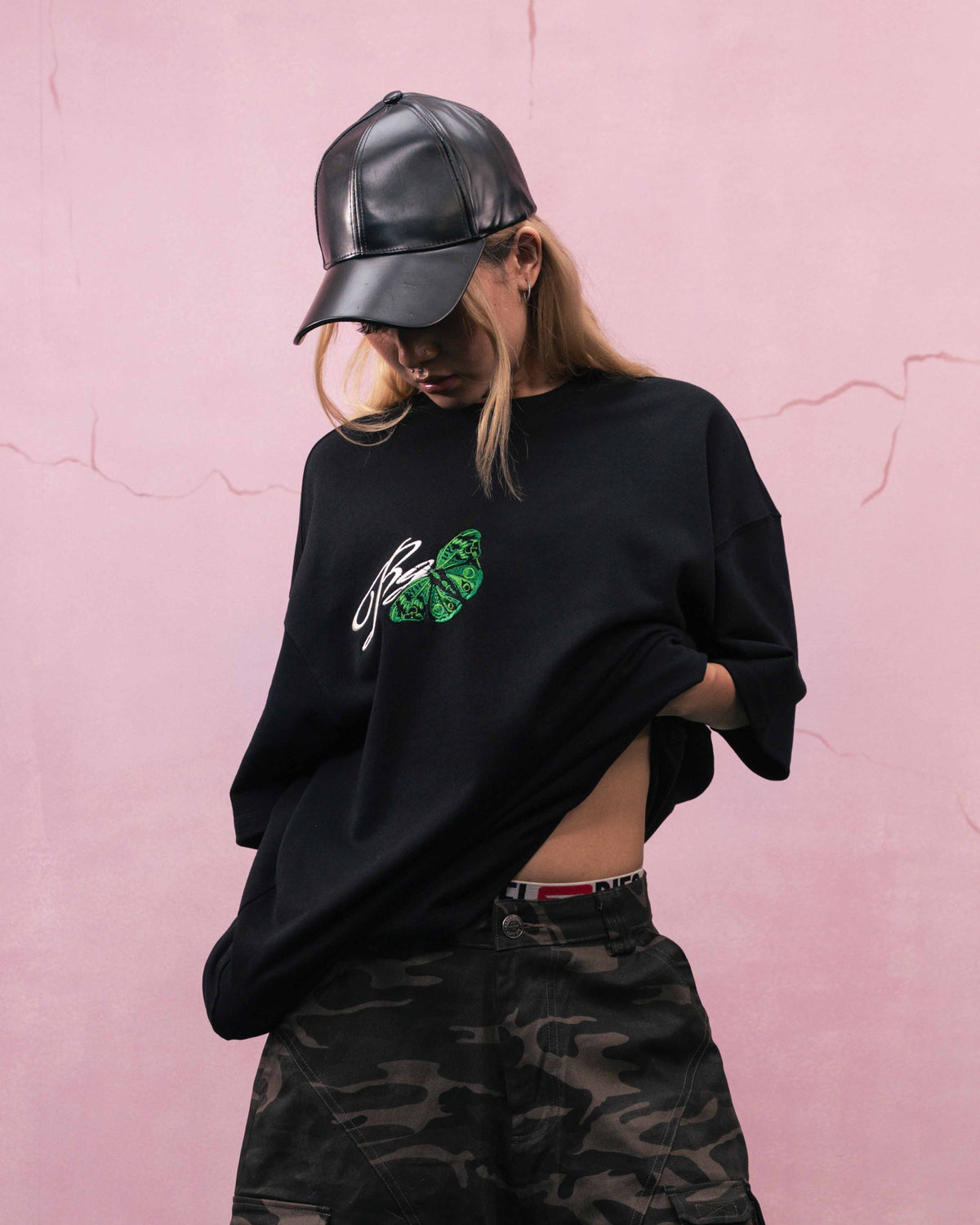 Black Emerald Wings T-Shirt