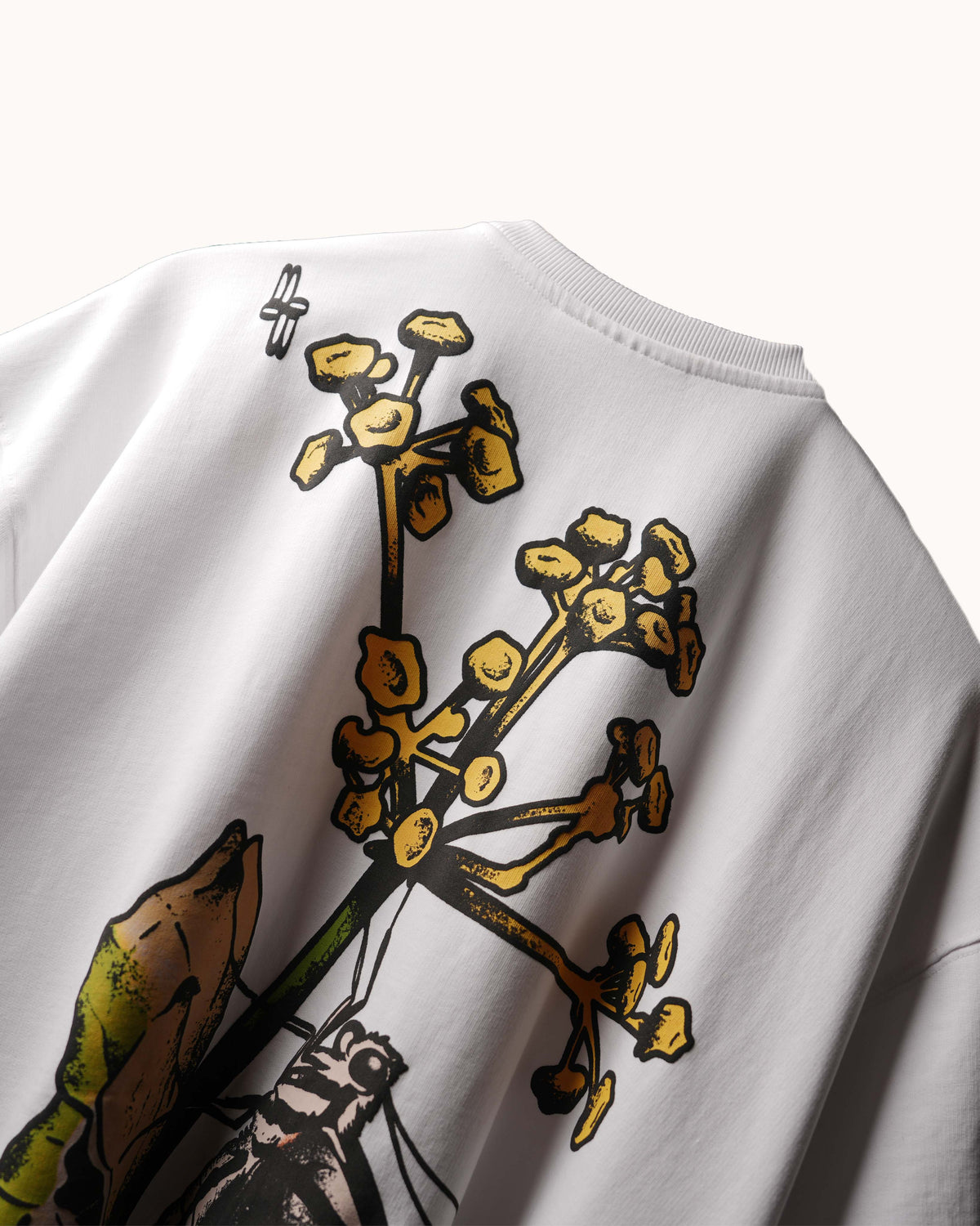 White Cocoon Bloom T-Shirt