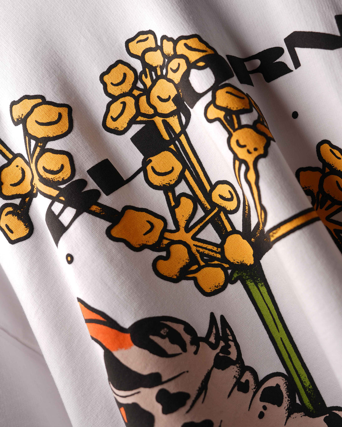 White Cocoon Bloom T-Shirt