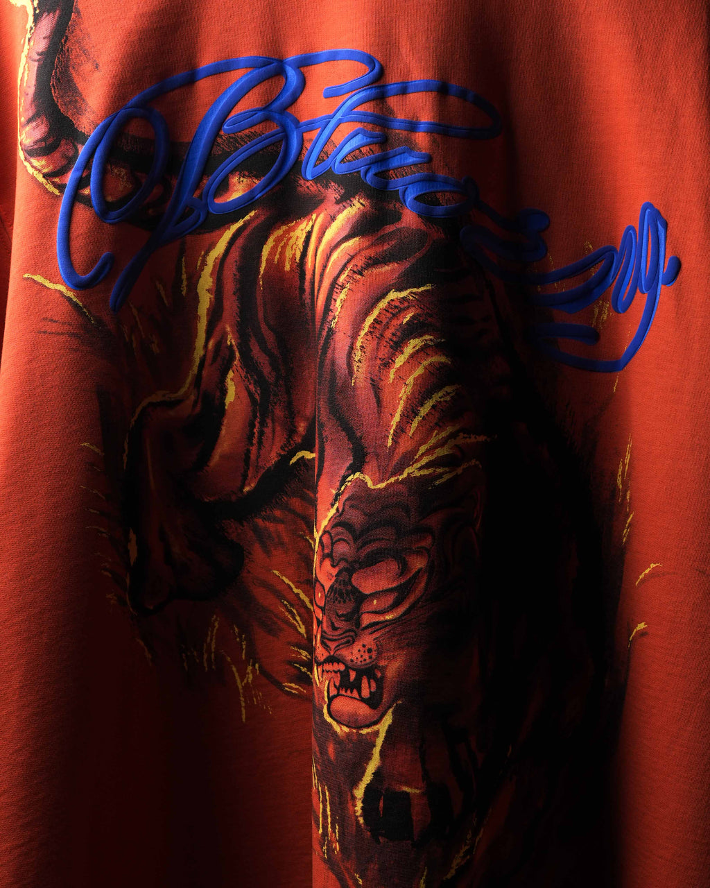 Orng Tiger Fury T-Shirt