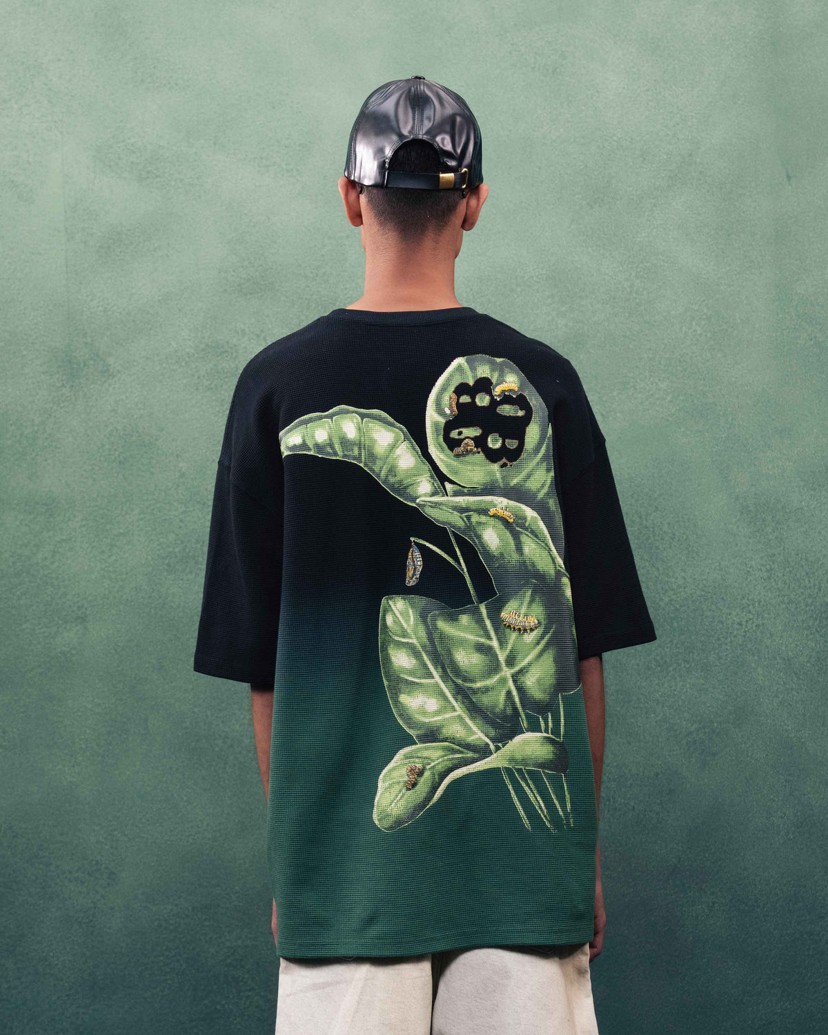 Fade Flora ombre T-Shirt