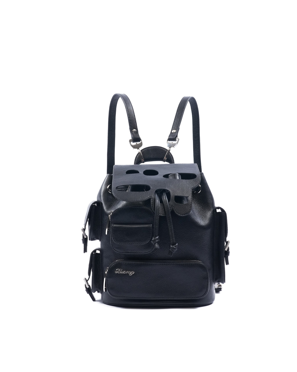 Crest Mini Backpack Leather