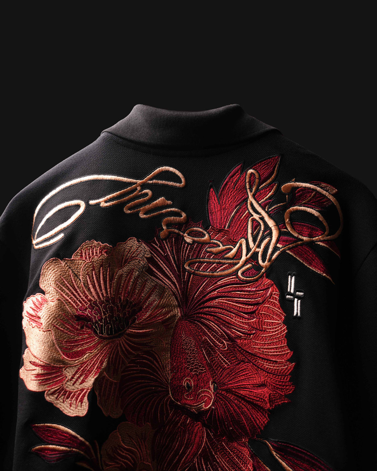Crimson Betta Polo T-Shirt