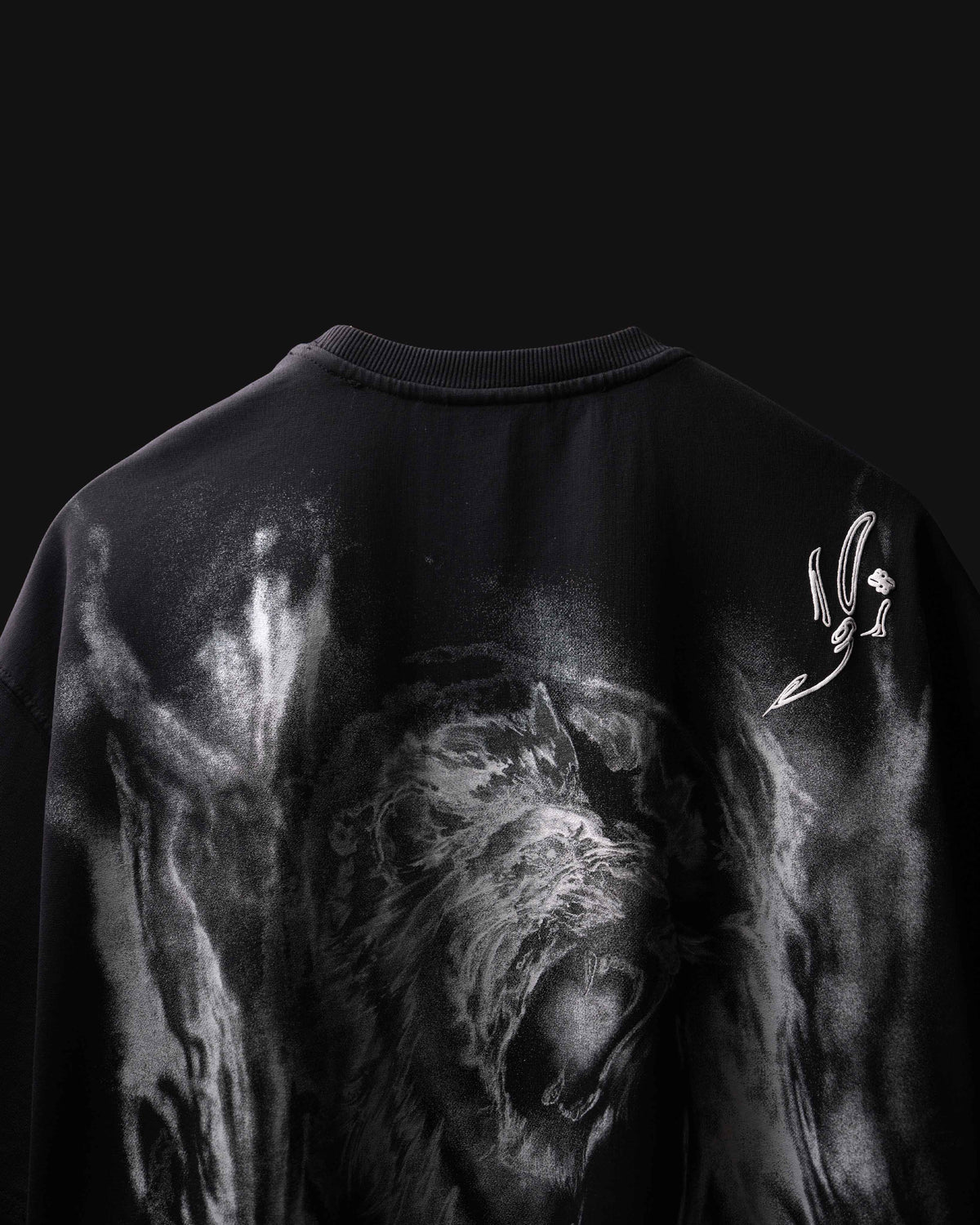 Black Wash Mane Fury T-Shirt