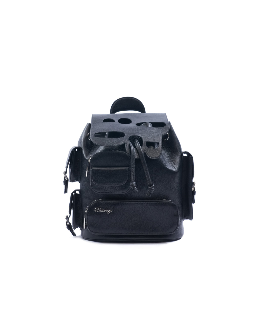 Crest Mini Backpack Leather