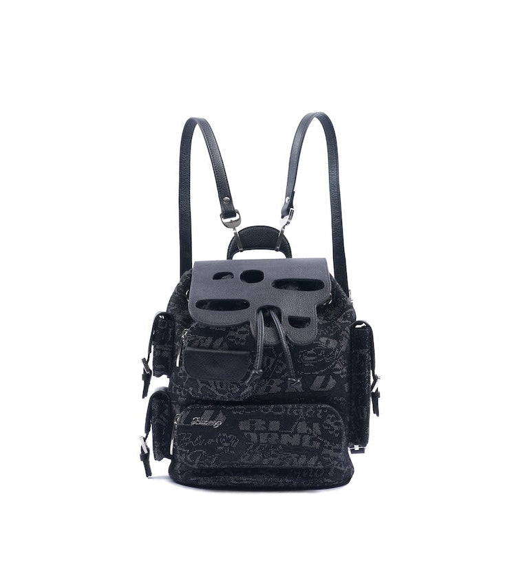 Crest Mini Backpack Jacquard