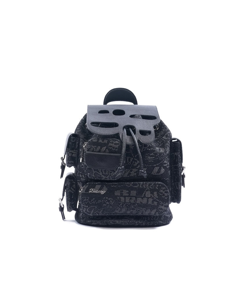 Crest Mini Backpack Jacquard