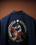 Midnight Saddle League Polo T-Shirt