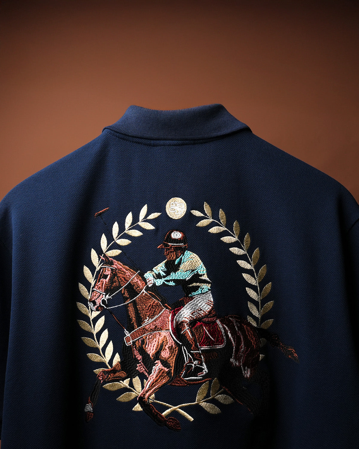 Midnight Saddle League Polo T-Shirt