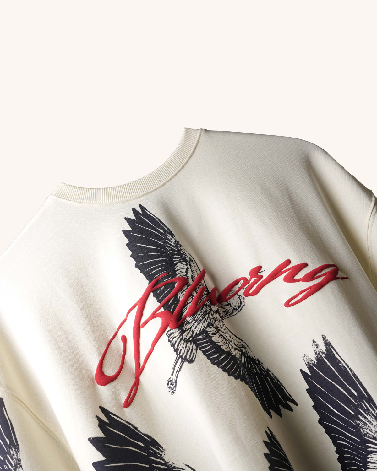 Beige Heron T-Shirt