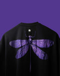 Purple Dragonfly Navy T-Shirt