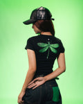 Green Dragonfly Top