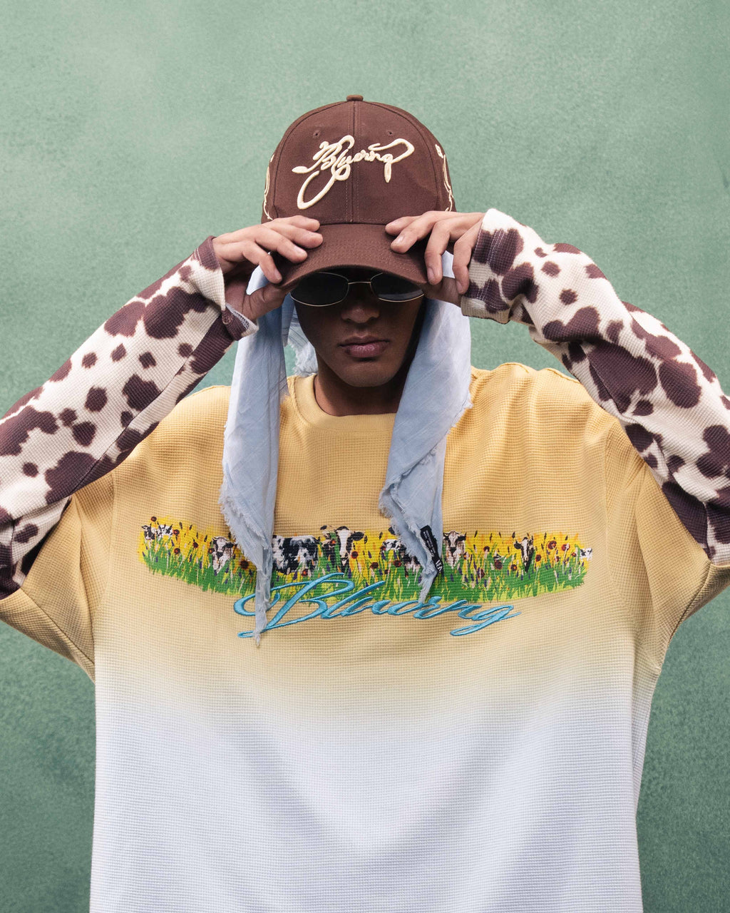 Moo Ombre Full Sleeve T-Shirt