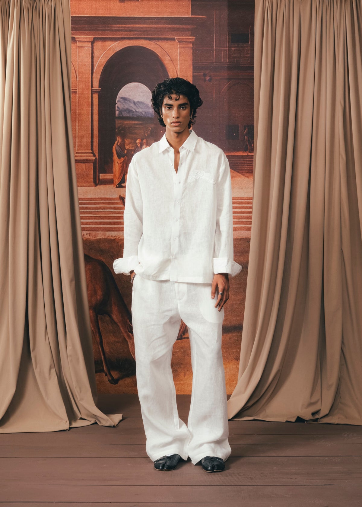 Salt Linen Trouser