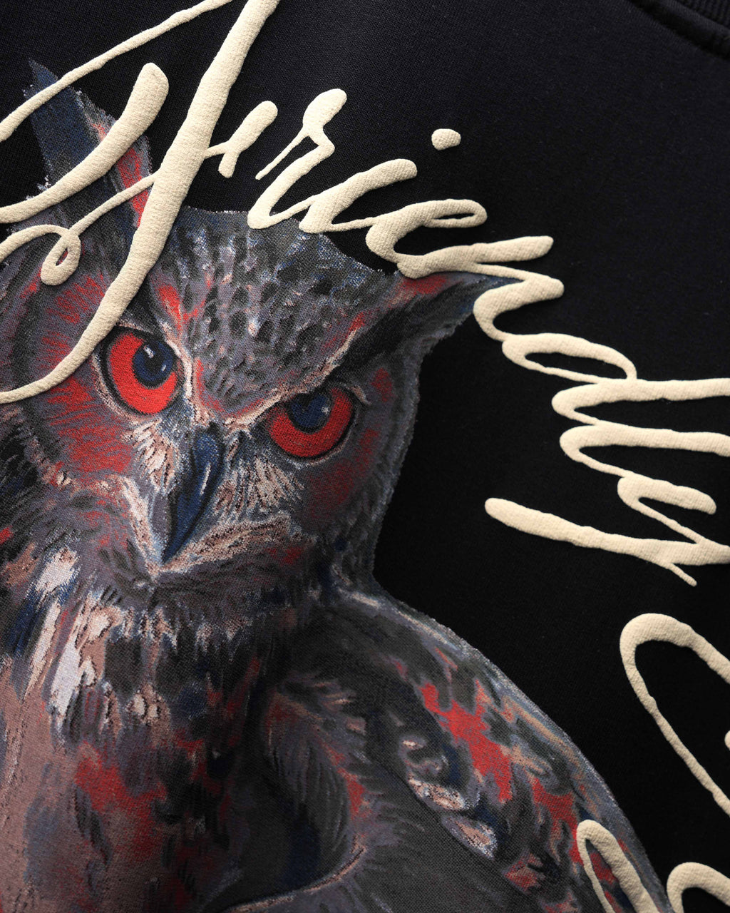 Black Phantom Owl T-Shirt