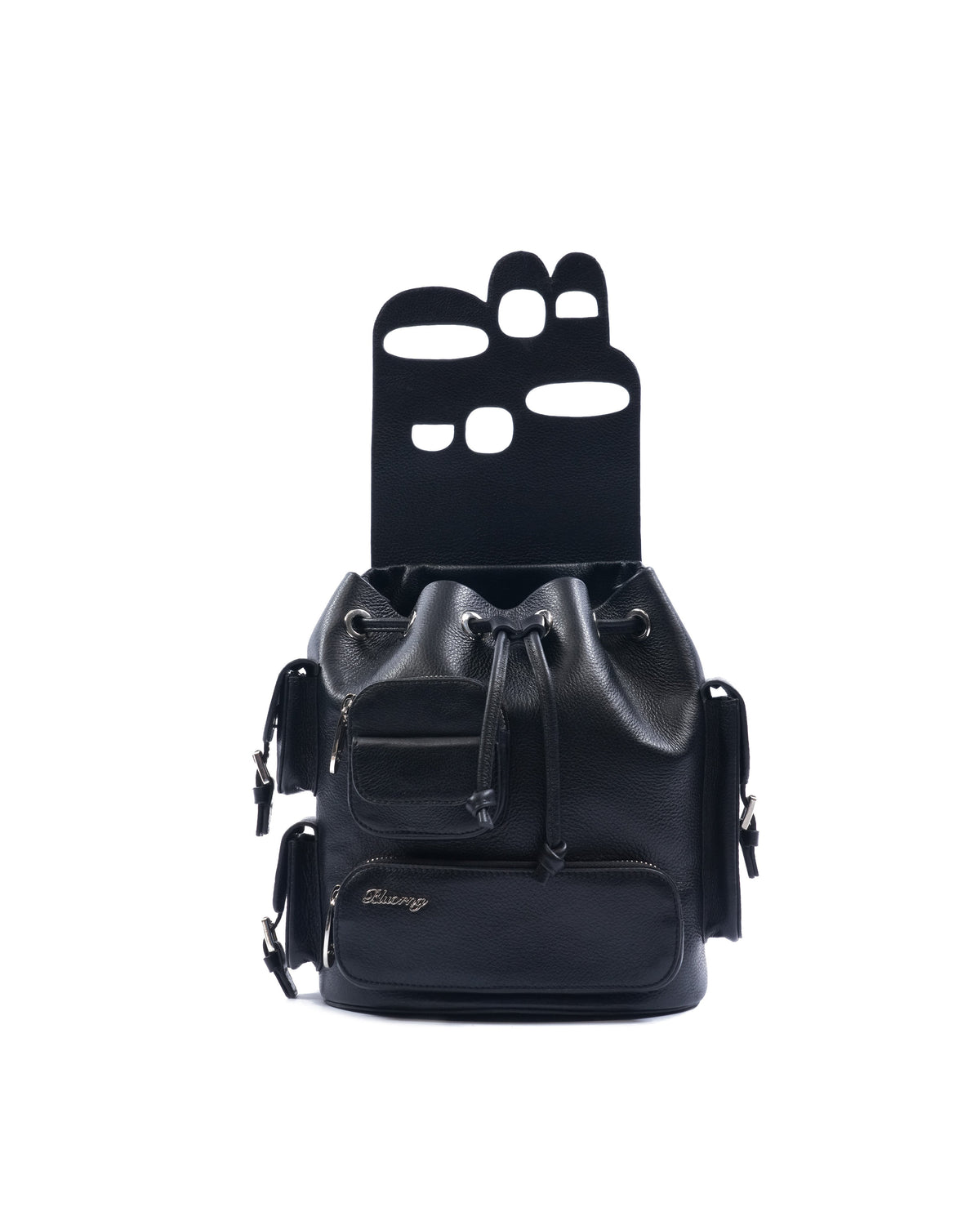 Crest Mini Backpack Leather