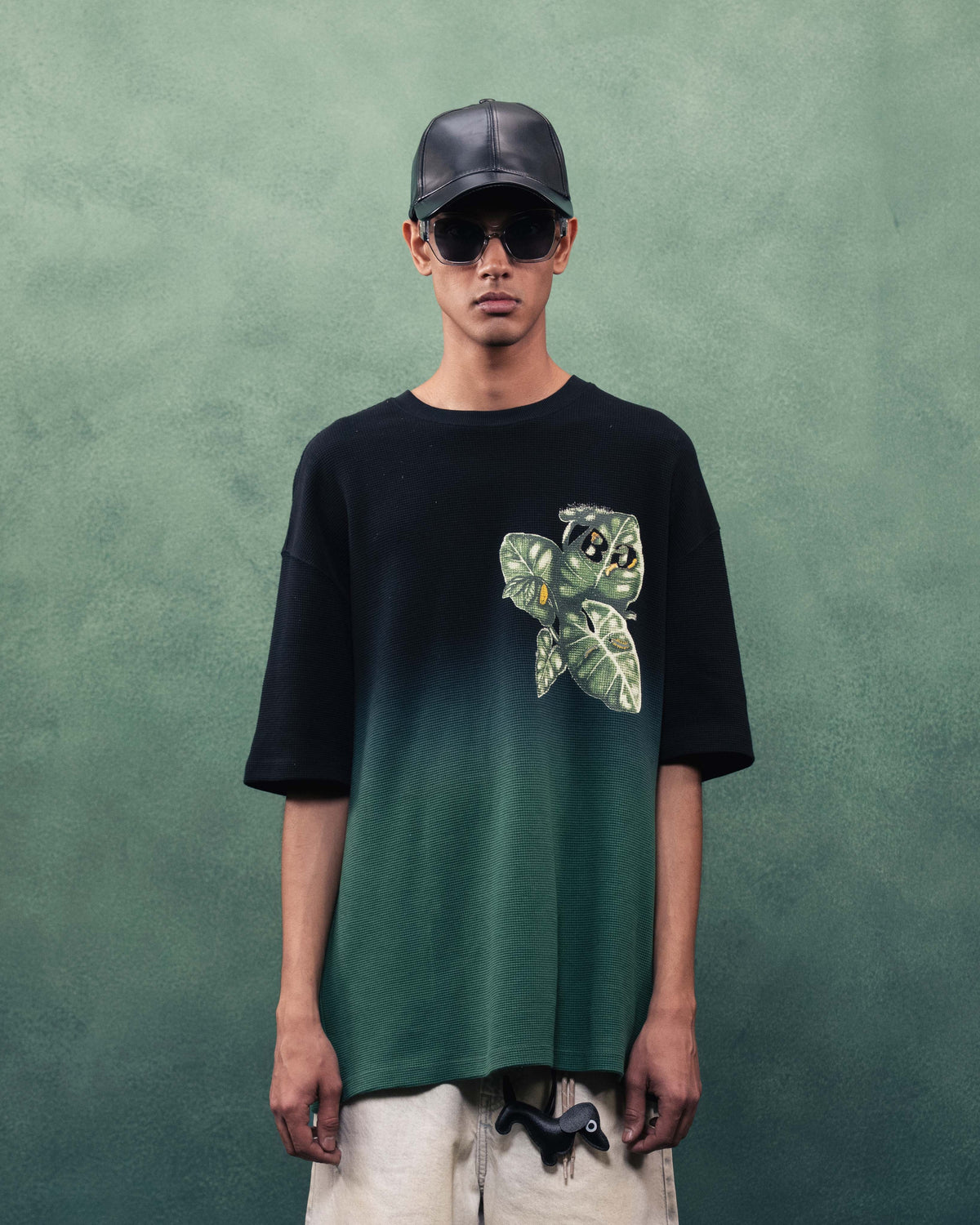 Fade Flora ombre T-Shirt
