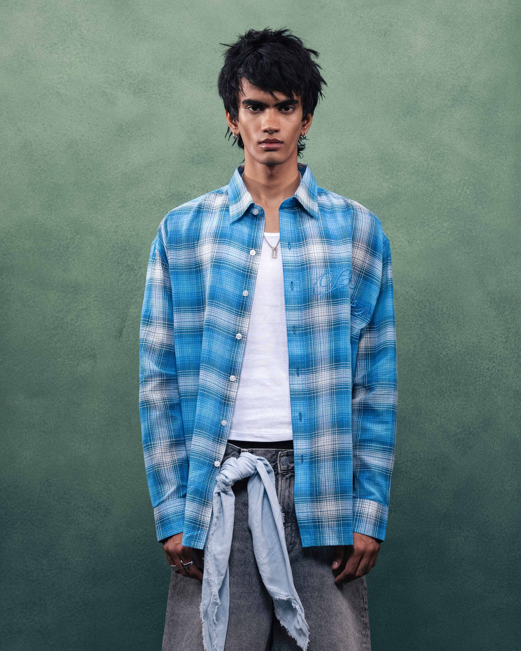 Skywash Plaid Shirt