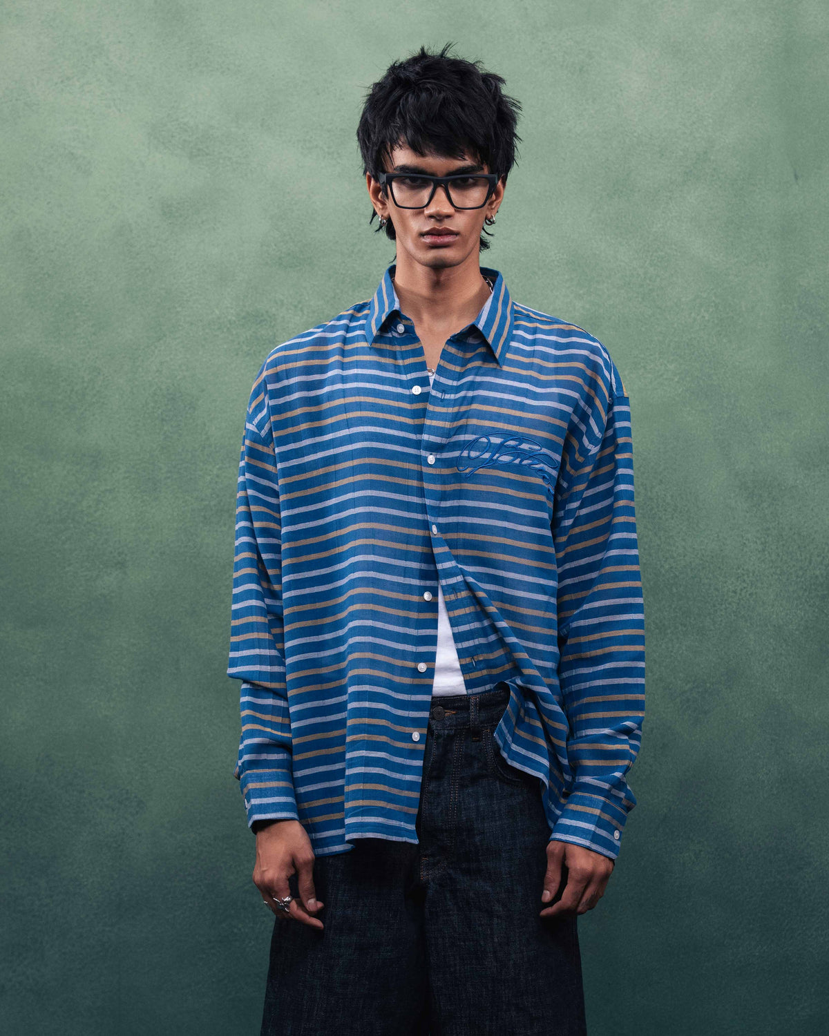 Ocean Rail Stripe Shirt