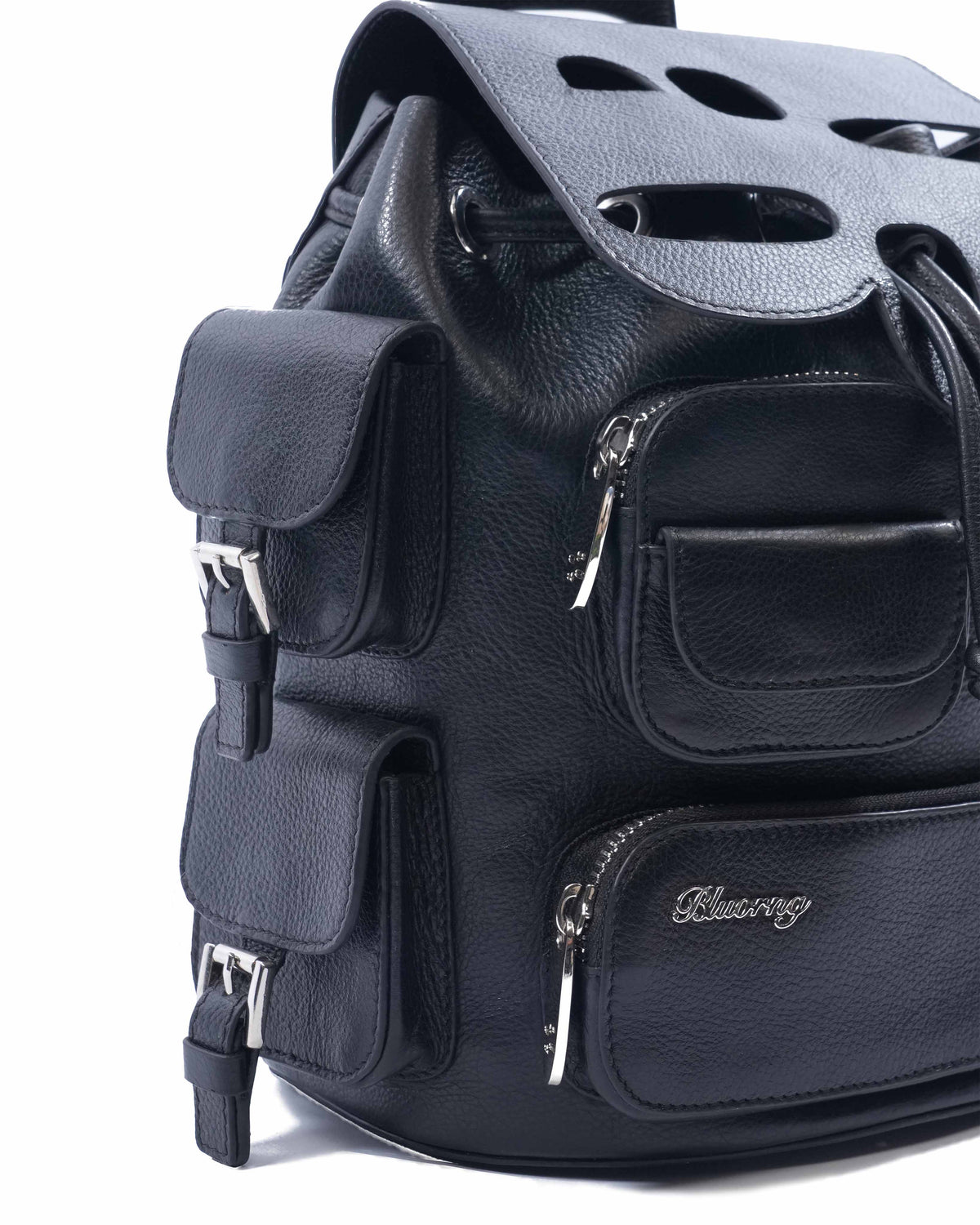 Crest Mini Backpack Leather