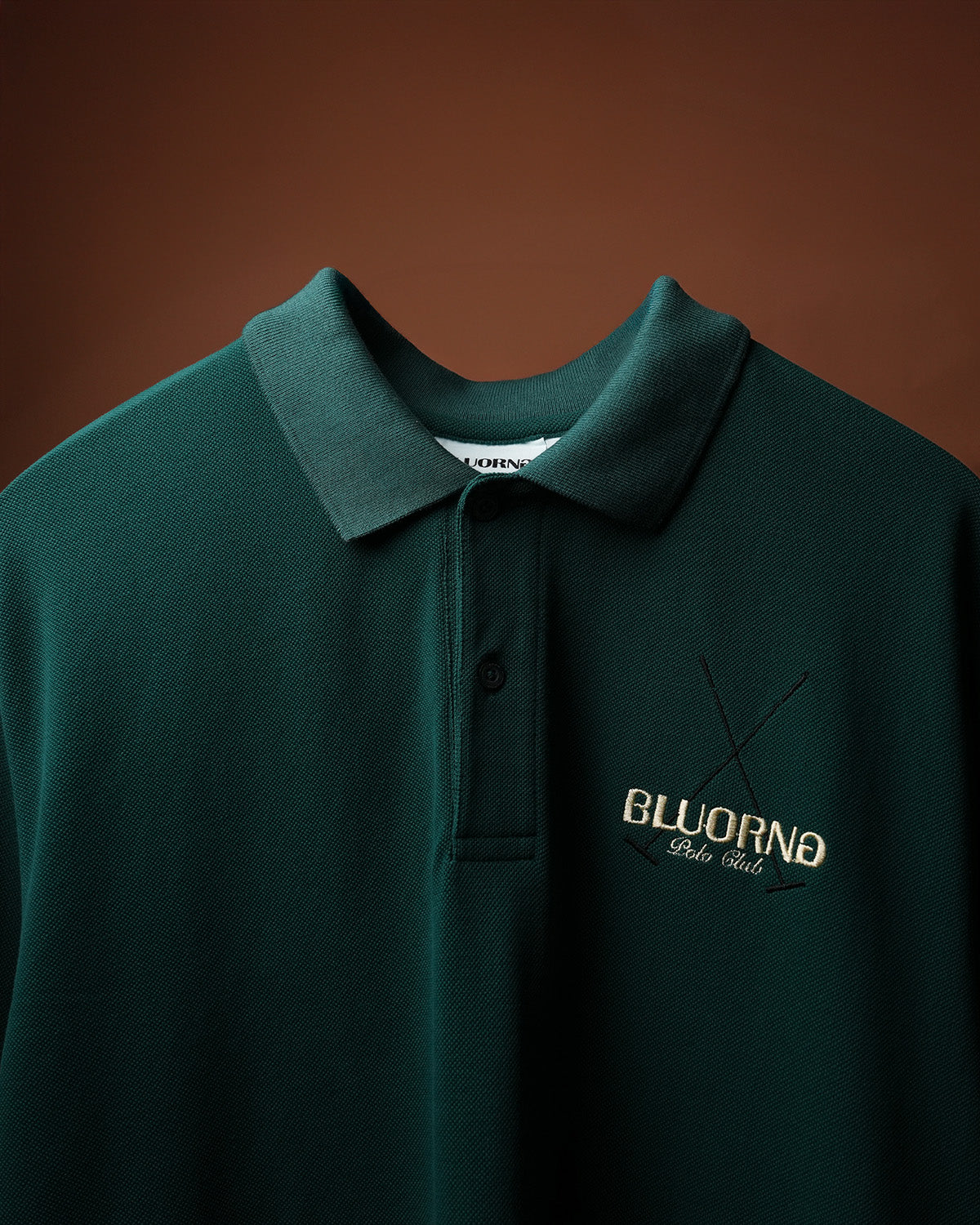 Bottle Green Saddle League Polo T-Shirt